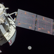 One of four solar arrays that successfully powered Orion during its 25.5-day mission.